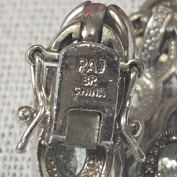 PAJ BR Sterling Silver w/ Opal Bracelet - Picture 2 of 2